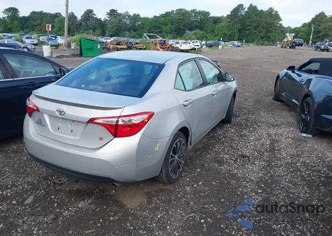 2015 Toyota Corolla S Plus from USA, damaged, VIN 2T1BURHE6FC462093
